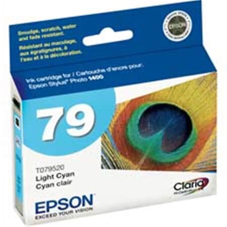 Epson Ink Cartridge- for Stylus Photo 1400- 810 Pg Yield- Cyan EPST079220